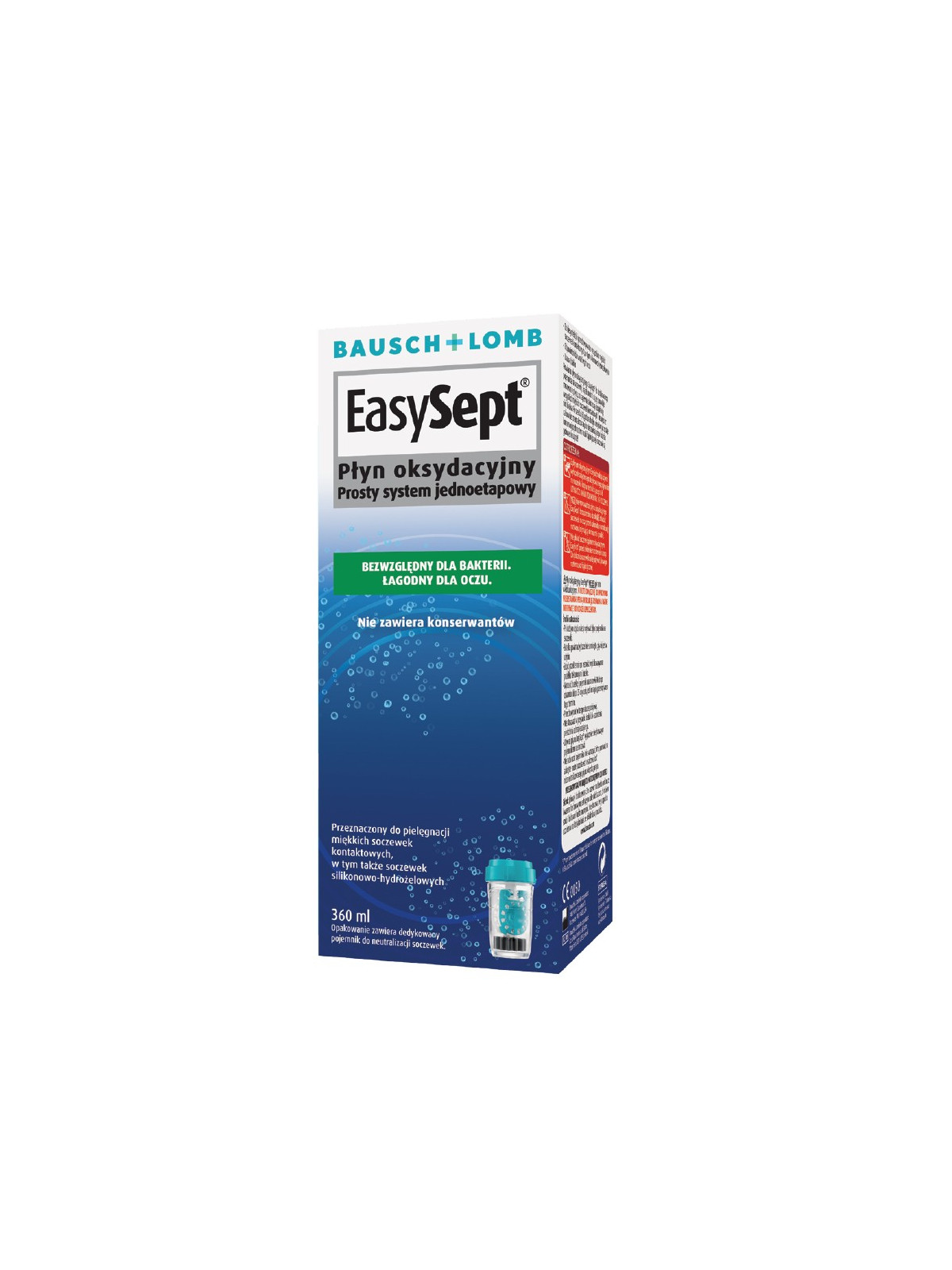 Płyn do soczewek kontaktowych EasySept 360 ml