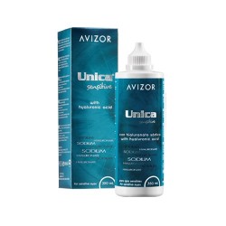Płyn do soczewek kontaktowych Avizor Unica Sensitive 350 ml