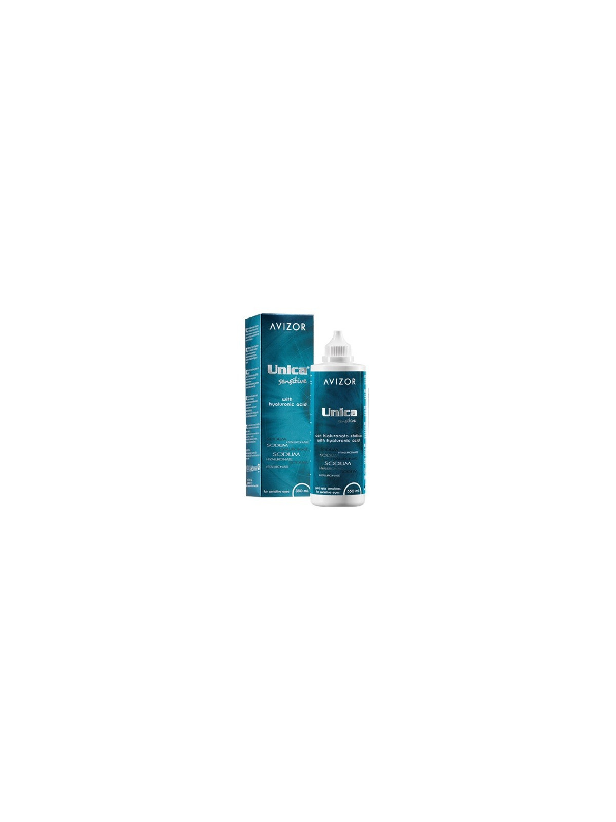 Płyn do soczewek kontaktowych Avizor Unica Sensitive 350 ml
