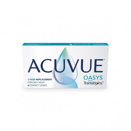Soczewki dwutygodniowe ACUVUE® OASYS with Transitions™ 6 szt.