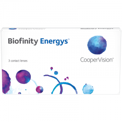 Soczewki miesięczne Biofinity Energys 3 szt.