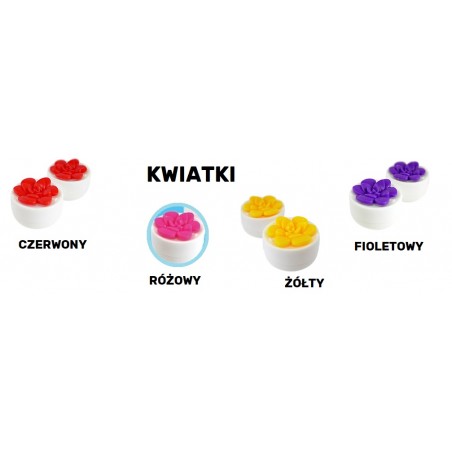 Pudełeczko na soczewki Kwiatek