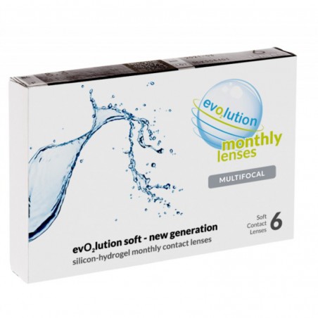 Soczewki miesięczne evO2lution monthly lenses multifocal 6 szt.