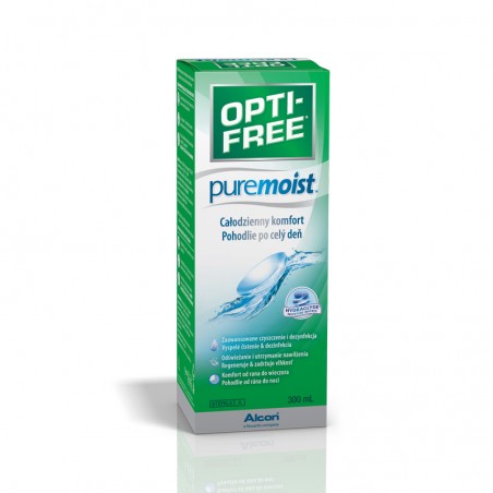 Płyn do soczewek kontaktowych Opti Free PureMoist 300 ml