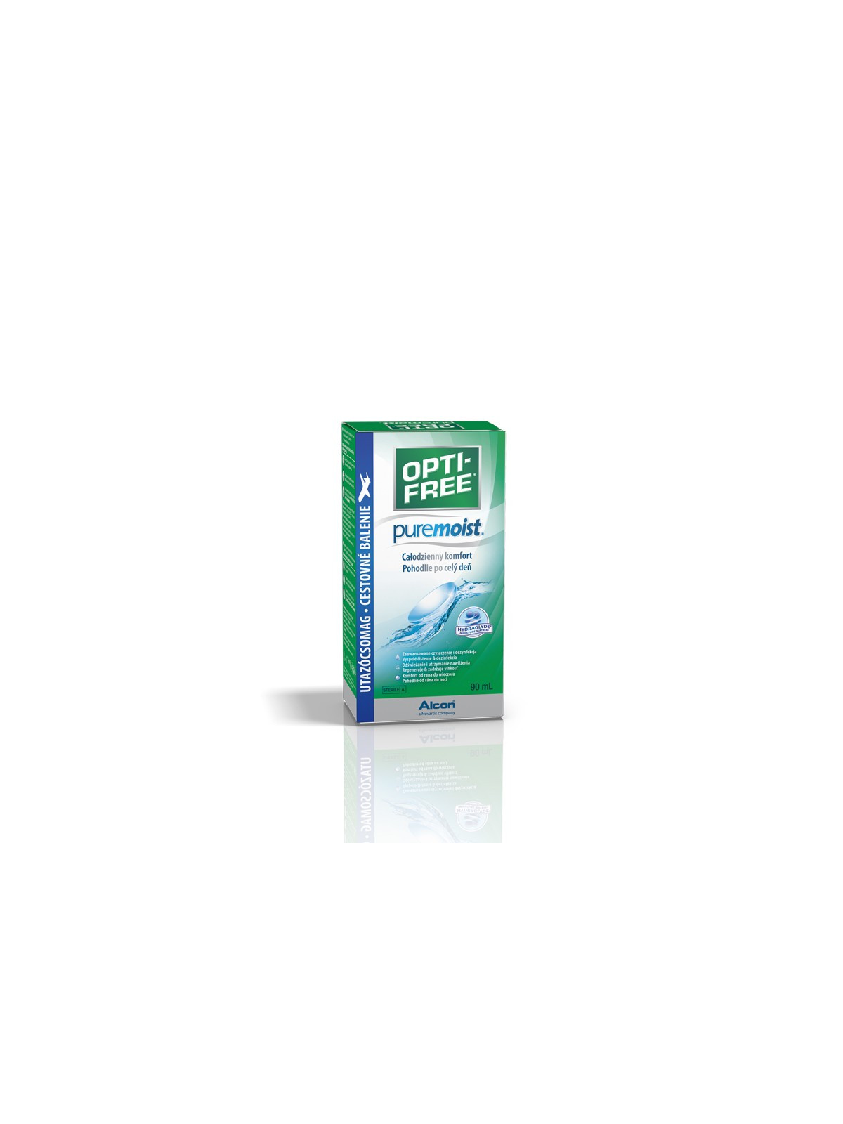 Płyn do soczewek kontaktowych Opti Free PureMoist 90 ml