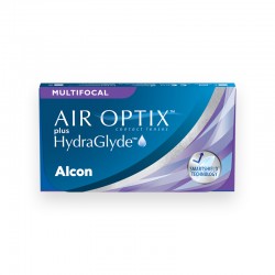 Soczewki miesięczne Air Optix plus HydraGlyde Multifocal 3 szt.