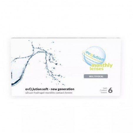 Soczewki miesięczne evO2lution monthly lenses multifocal 6 szt.