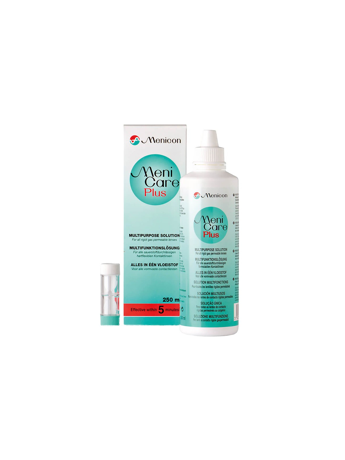 Płyn do twardych soczewek kontaktowych MeniCare Plus 250 ml