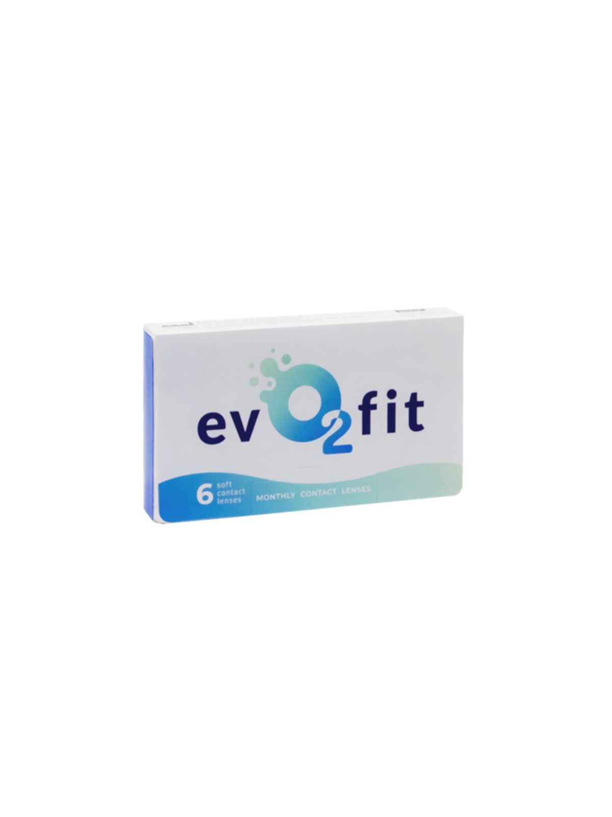 Soczewki miesięczne evO2fit monthly contact lenses 6 szt. - WYPRZEDAŻ