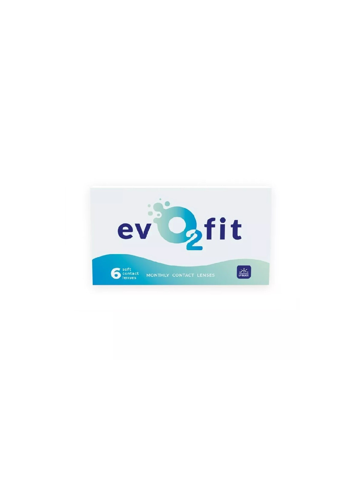 Soczewki miesięczne evO2fit monthly contact lenses 6 szt. - WYPRZEDAŻ