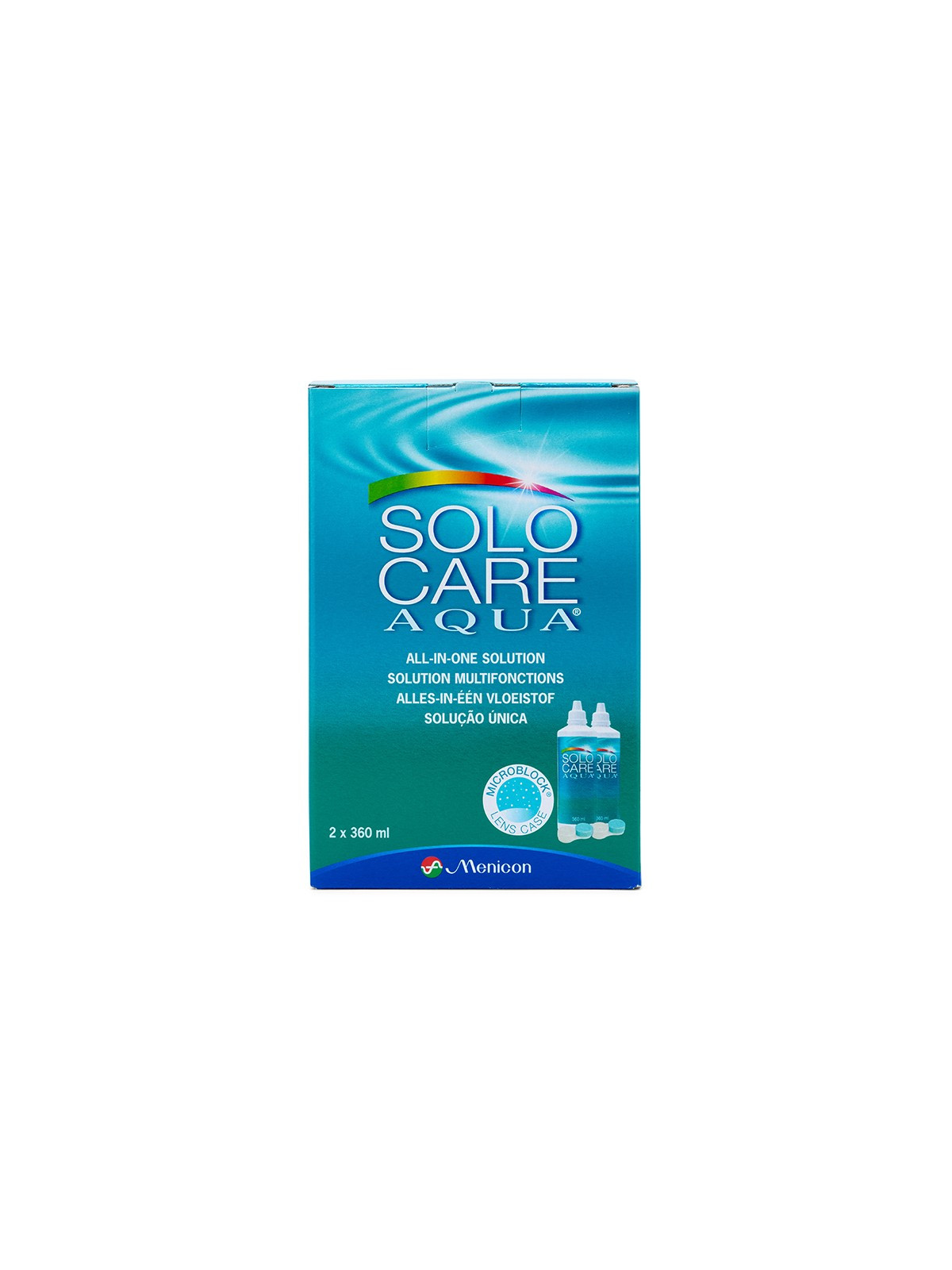 Zestaw SOLOCARE AQUA 2 x 360 ml