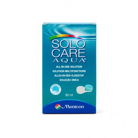 Płyn do soczewek kontaktowych SOLOCARE AQUA 90 ml