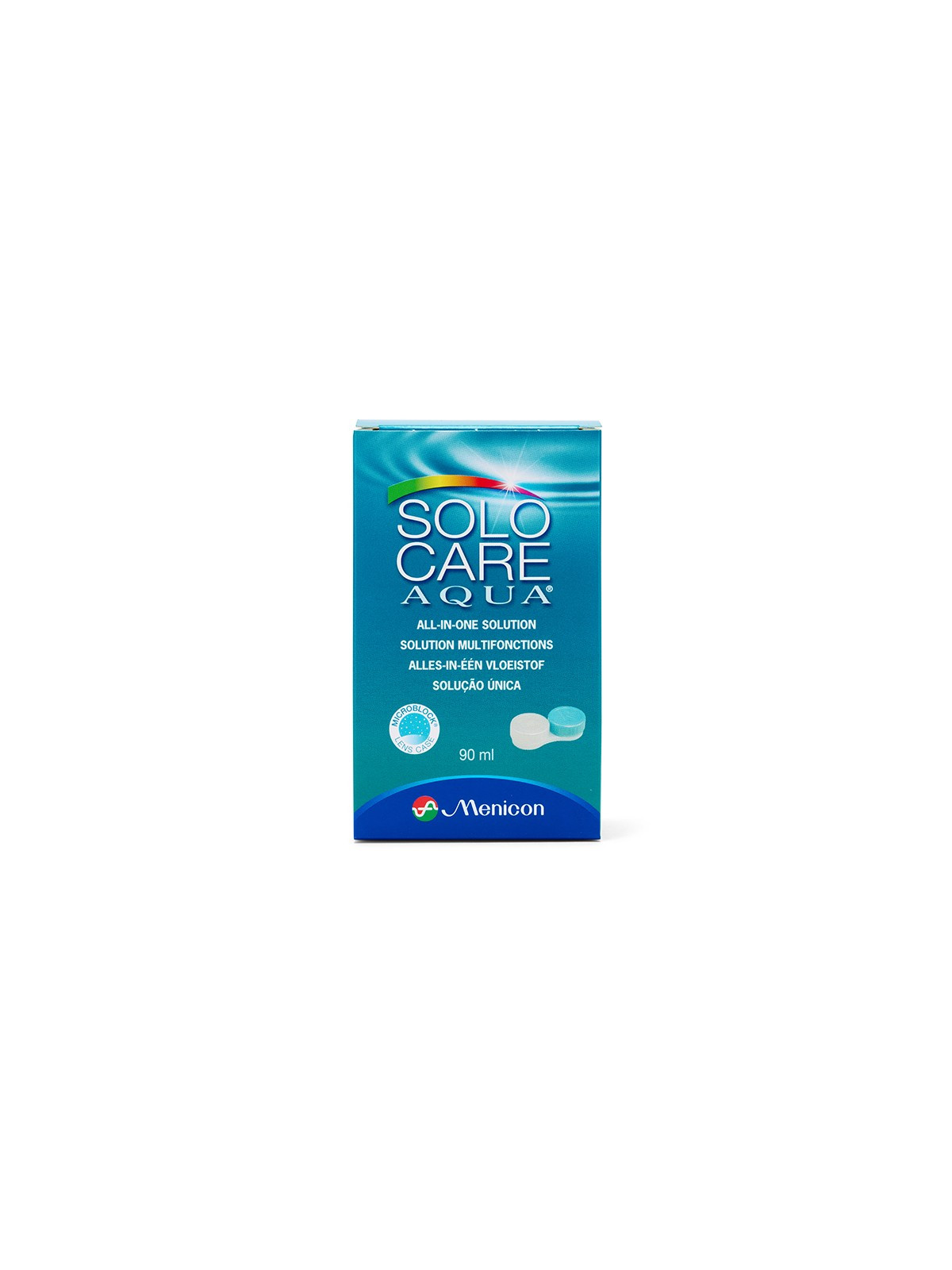 Płyn do soczewek kontaktowych SOLOCARE AQUA 90 ml
