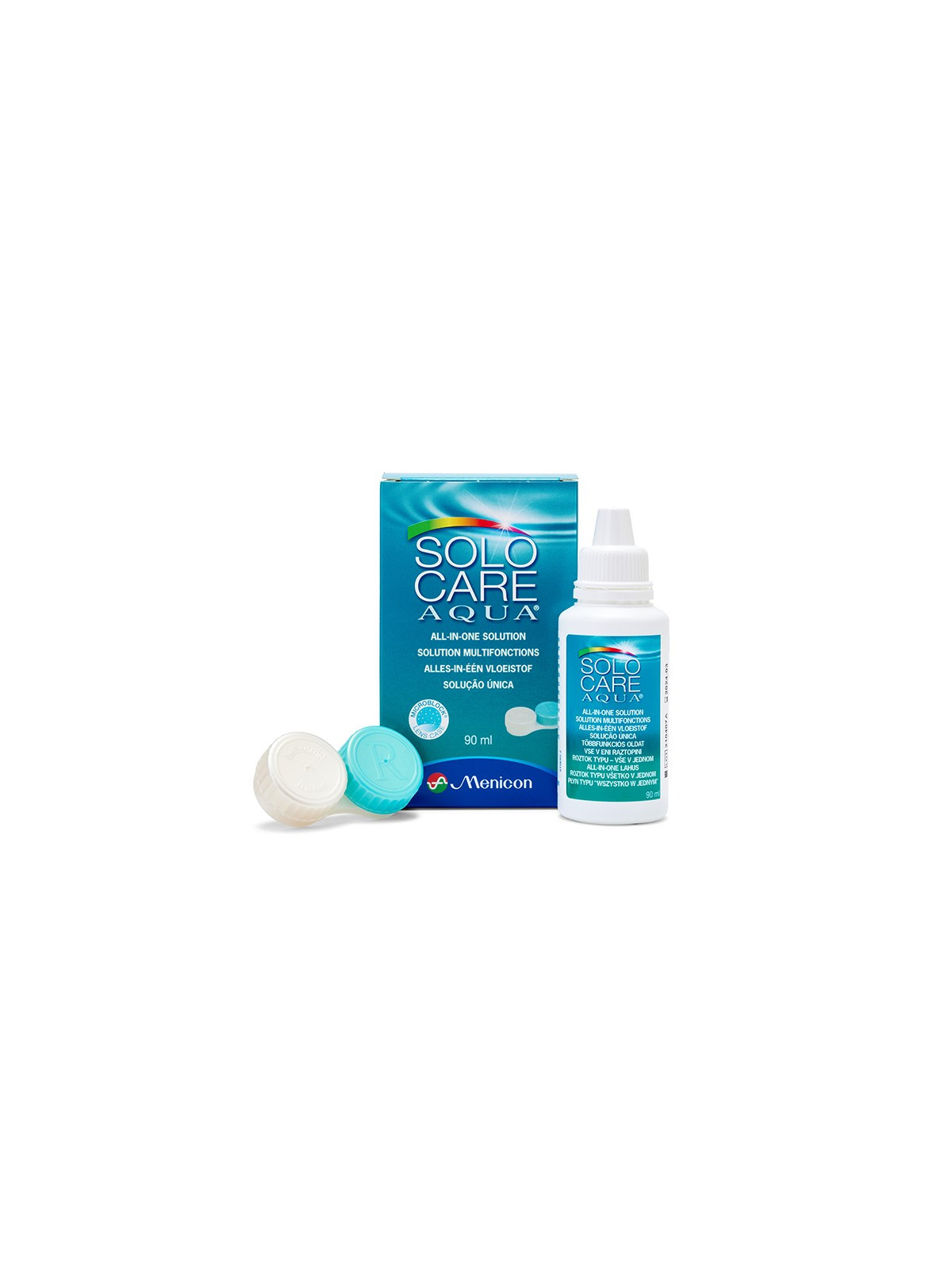 Płyn do soczewek kontaktowych SOLOCARE AQUA 90 ml