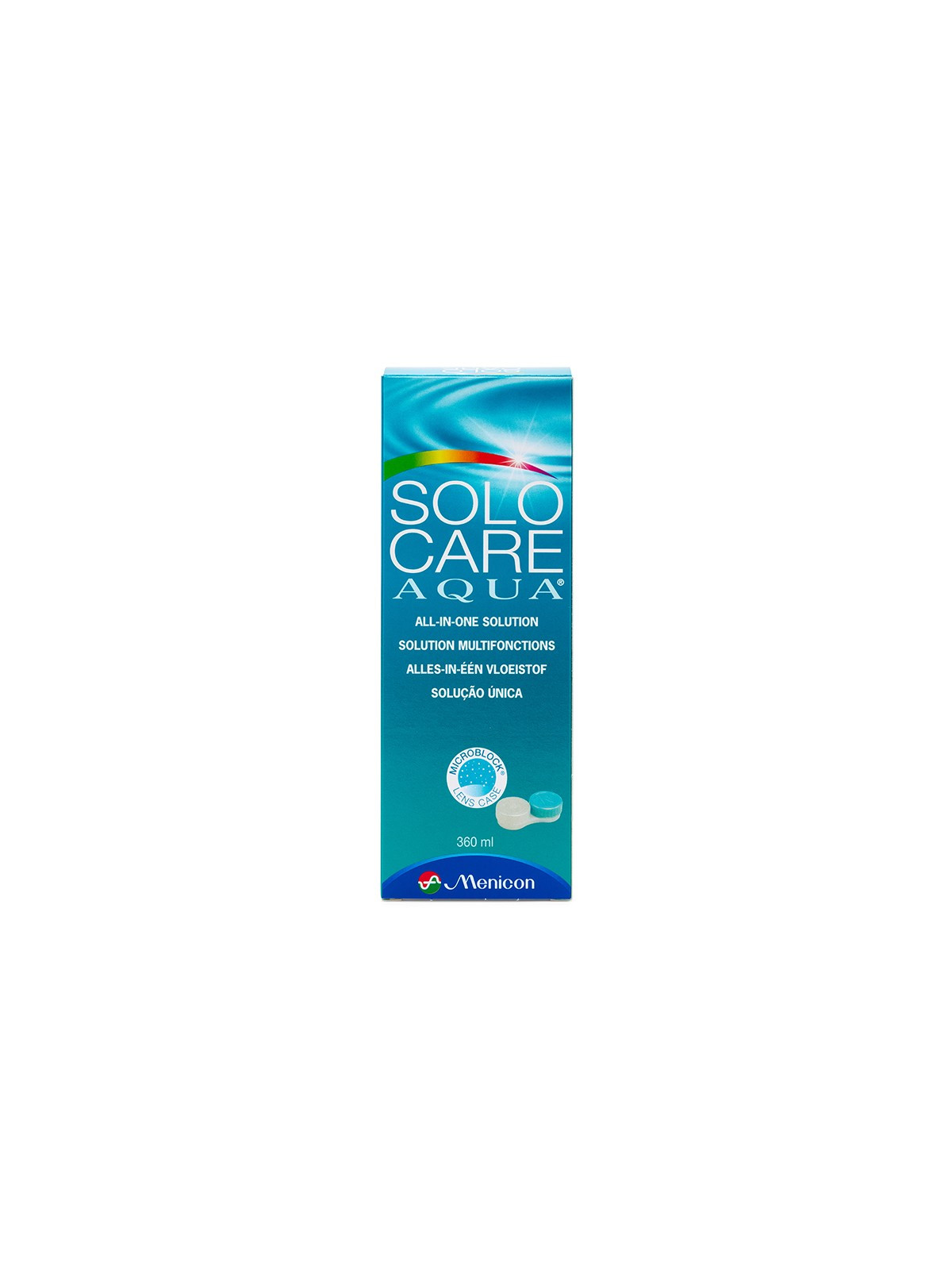 Płyn do soczewek kontaktowych SOLOCARE AQUA 360 ml