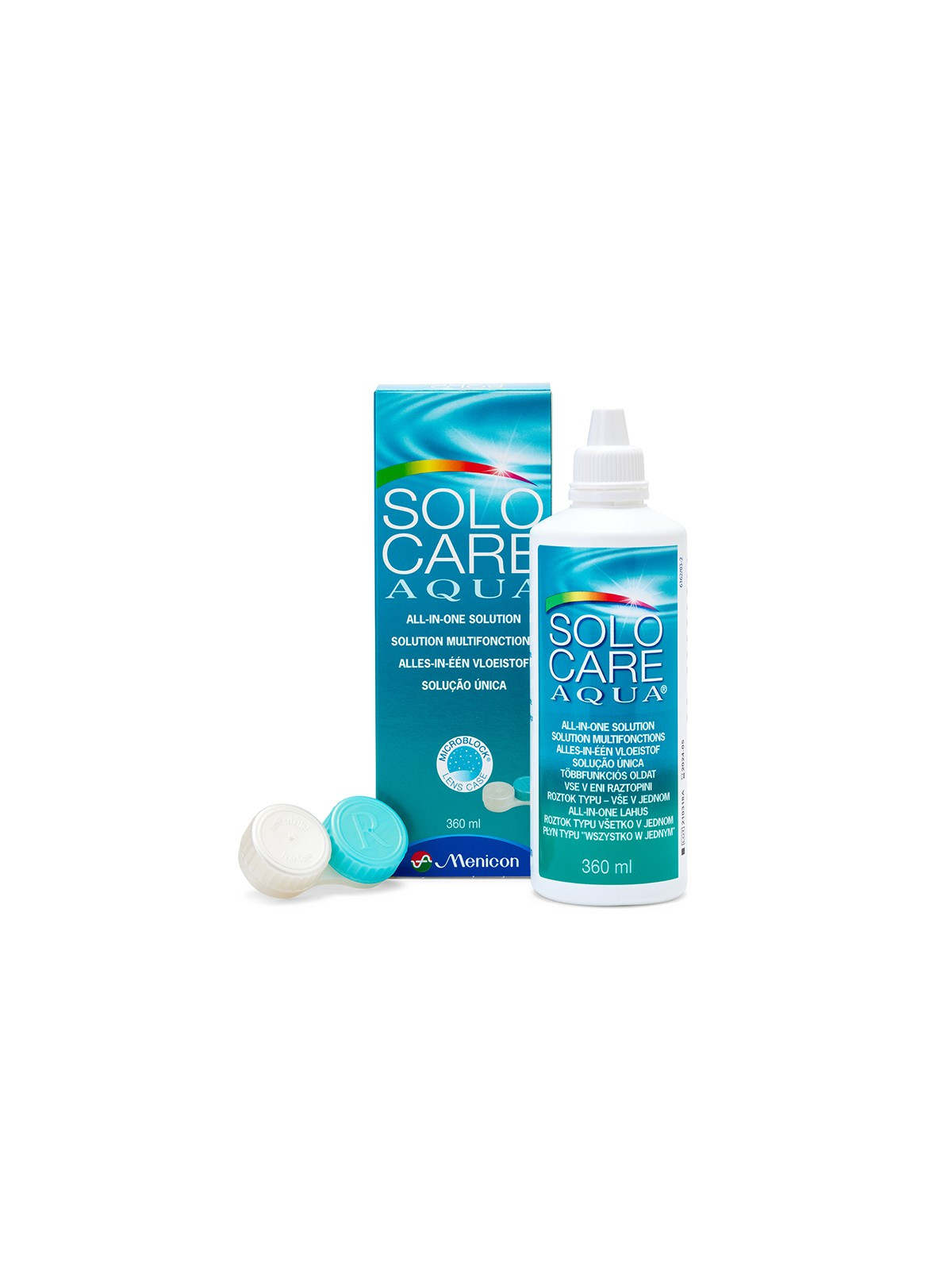 Płyn do soczewek kontaktowych SOLOCARE AQUA 360 ml
