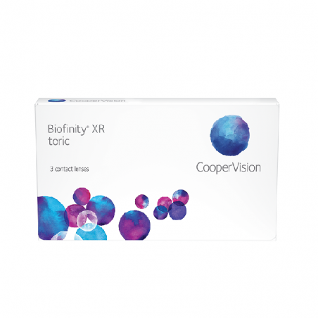Soczewki miesięczne Biofinity XR Toric 3 szt.
