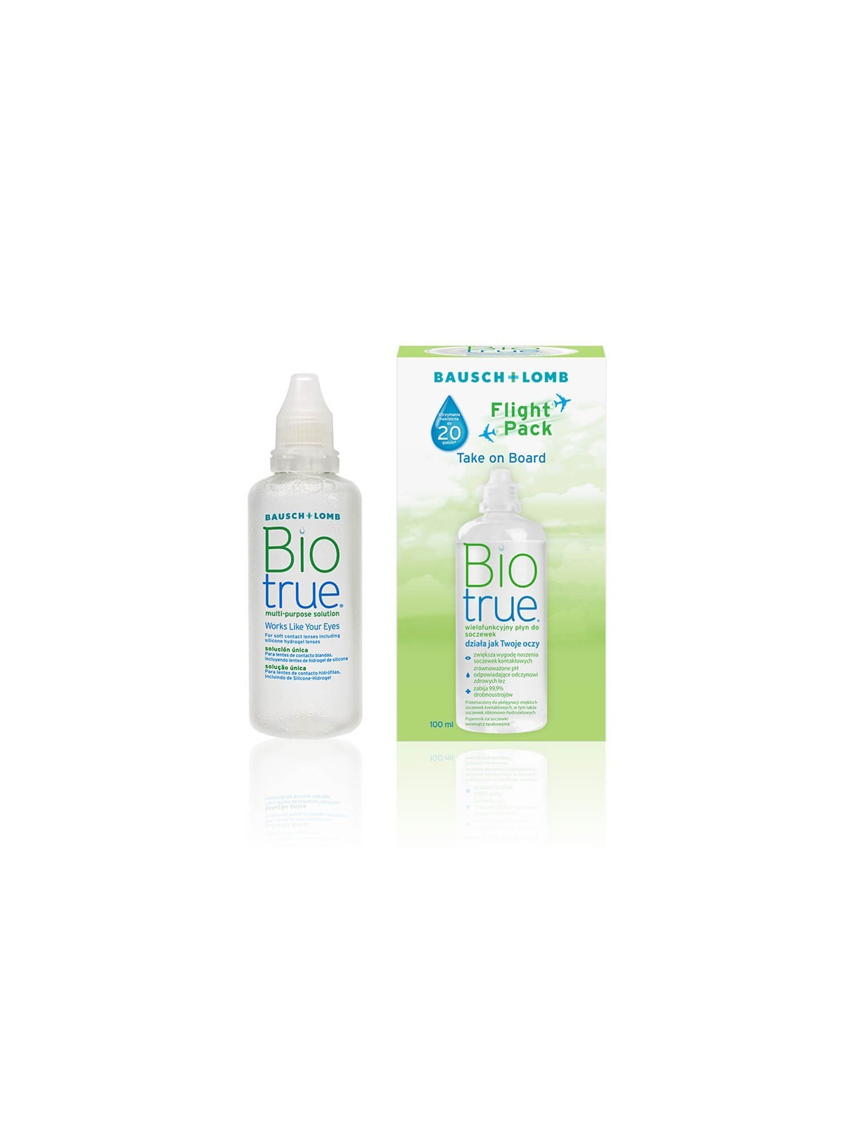 Płyn do soczewek kontaktowych Biotrue 100 ml