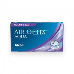 Soczewki miesięczne Air Optix HydraGlyde Multifocal 3 szt. - wyprzedaż