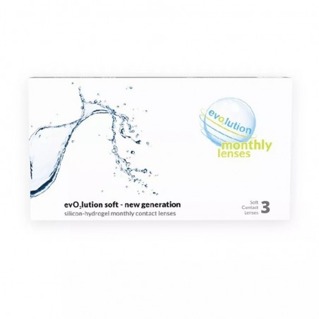 Soczewki miesięczne evO2lution monthly lenses 3 szt.