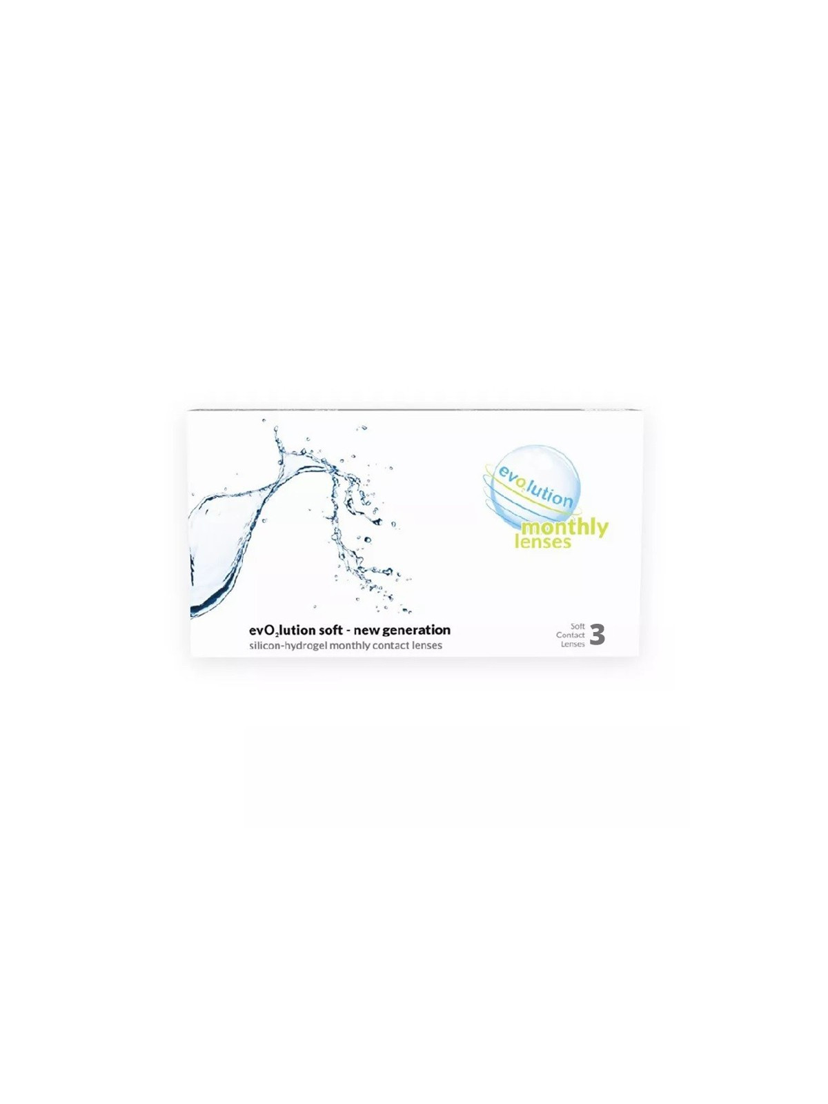 Soczewki miesięczne evO2lution monthly lenses 3 szt.