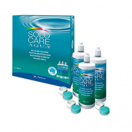 Zestaw SOLOCARE AQUA 3 x 360 ml