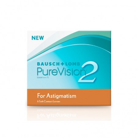 Soczewki miesięczne PureVision 2 for Astigmatism 6 szt. - wyprzedaż długa data
