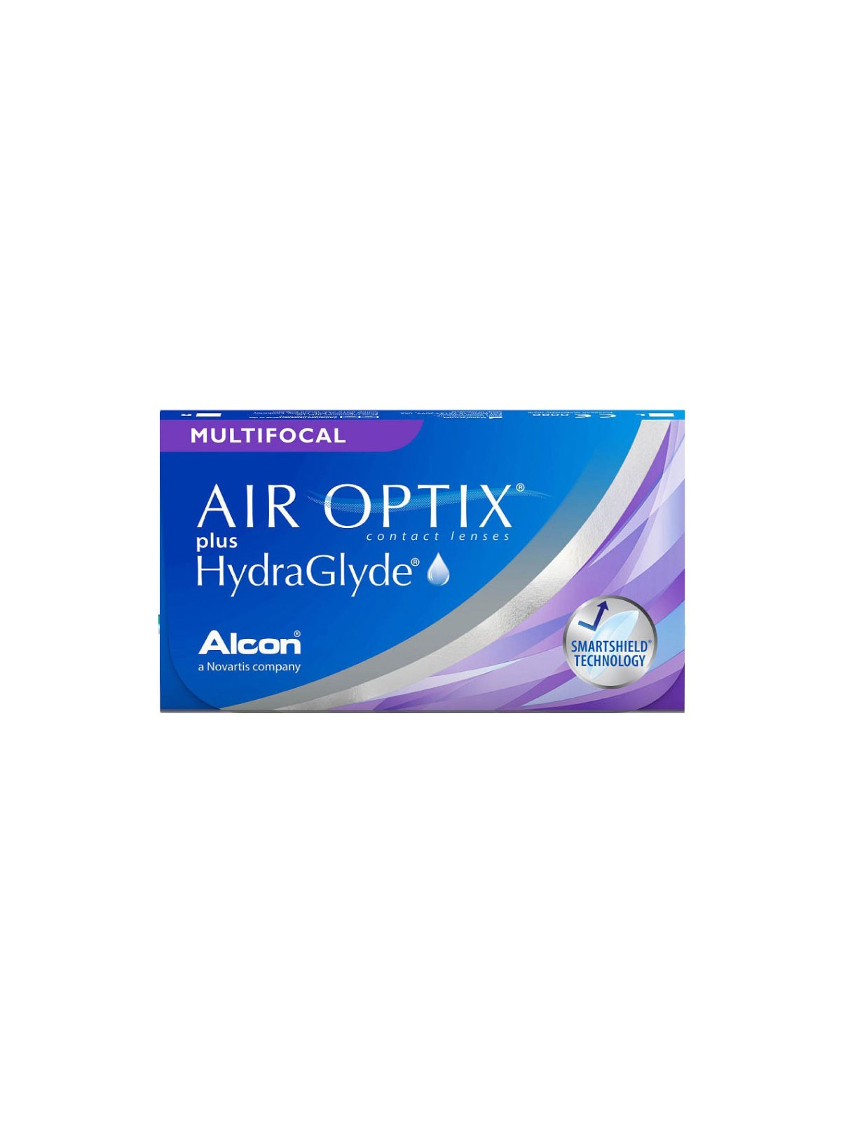 Soczewki miesięczne Air Optix plus HydraGlyde Multifocal 6 szt. - WYPRZEDAŻ DŁUGA DATA