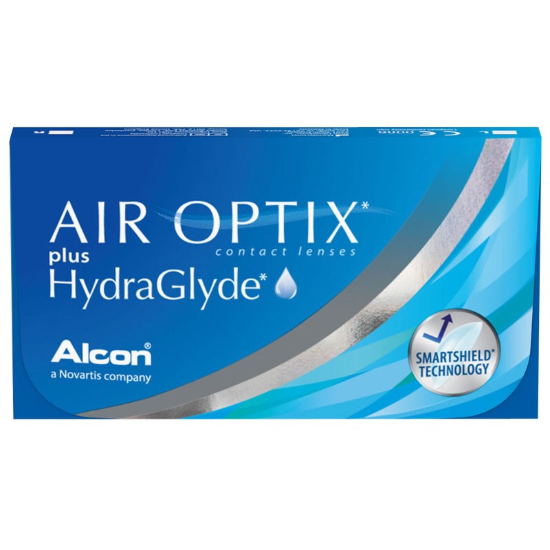 Soczewki miesięczne Air Optix plus HydraGlyde 3 szt. - wyprzedaż