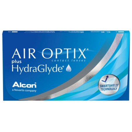 Soczewki miesięczne Air Optix plus HydraGlyde 3 szt. - wyprzedaż
