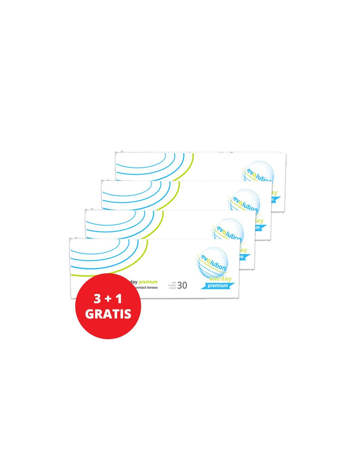 3 + 1 GRATIS - evO2lution one day premium 30 szt.