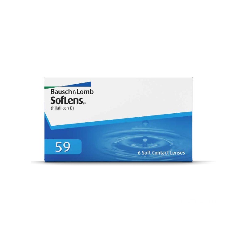 Soczewki SofLens 59 6 szt. + płyn evO2lution soft 360 ml
