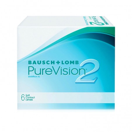 Soczewki PureVision 2 6 szt. + płyn evO2lution soft 360 ml