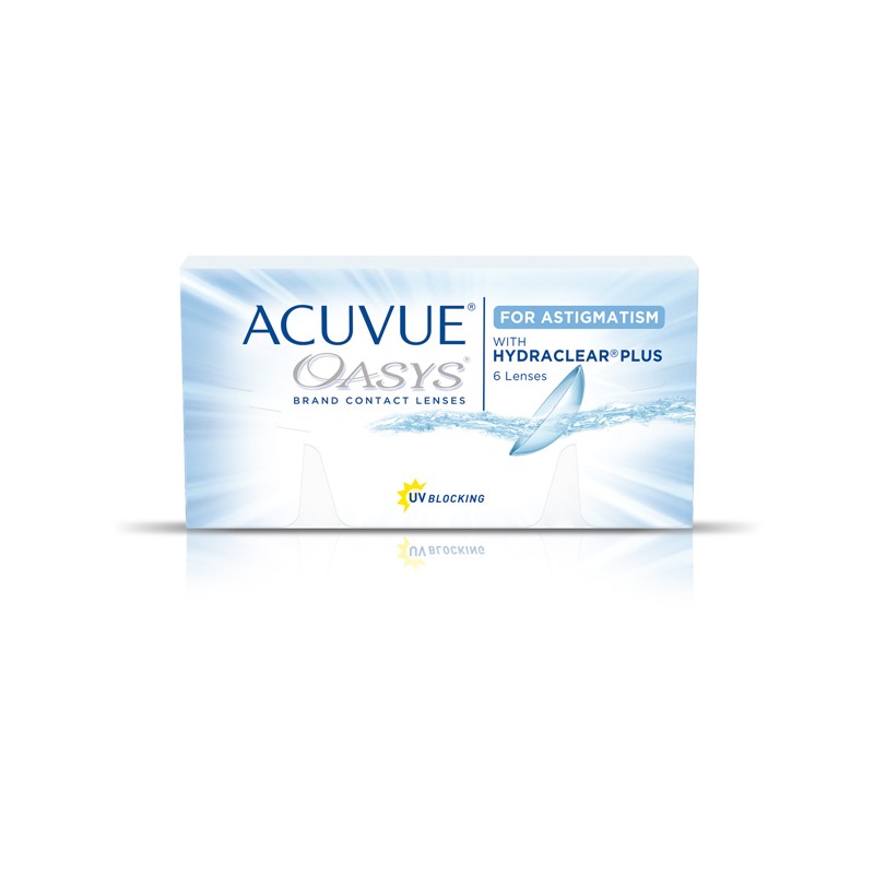 Soczewki ACUVUE® OASYS for ASTIGMATISM 6 szt. + płyn evO2lution soft 360 ml