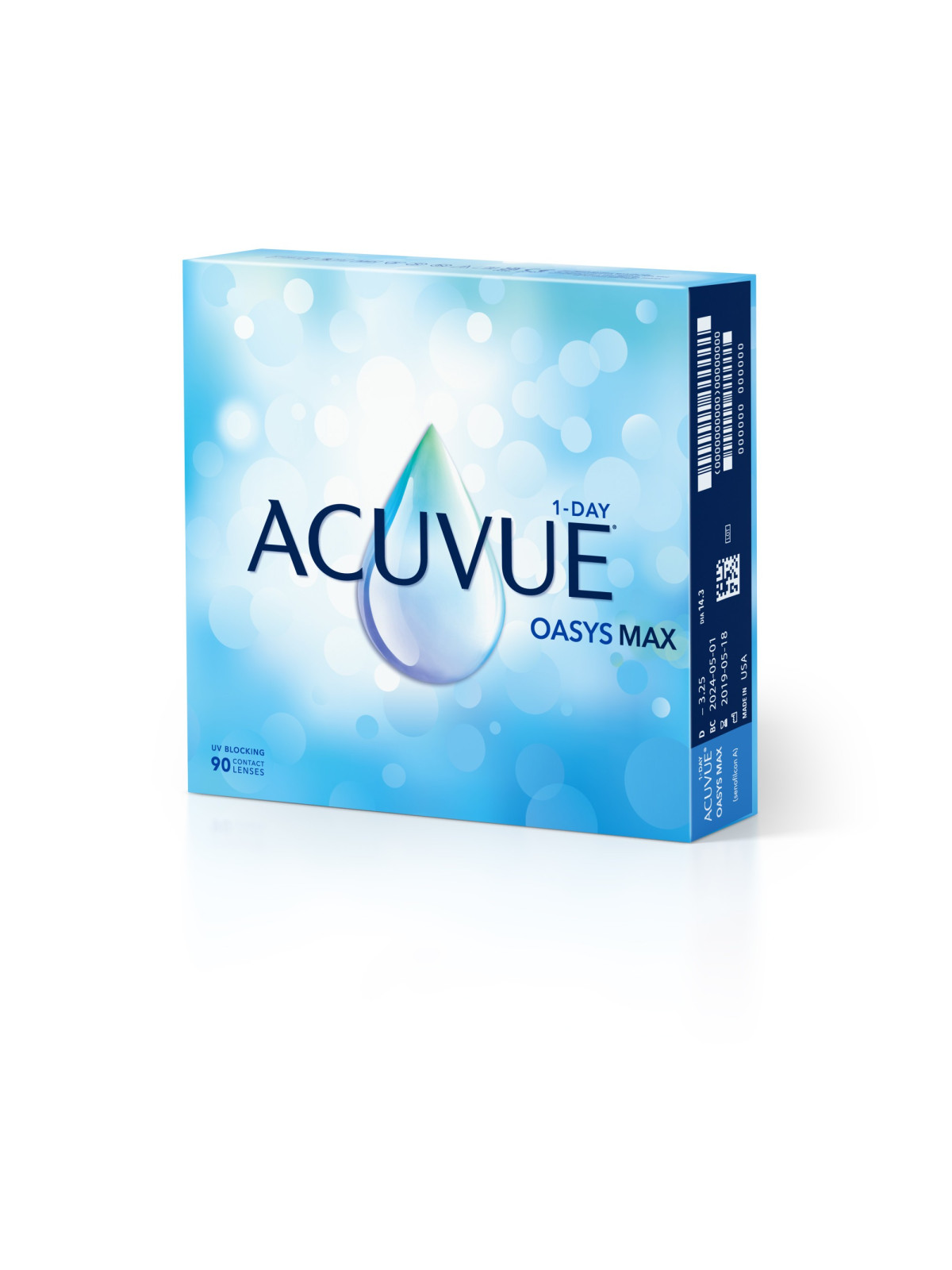 Soczewki jednodniowe ACUVUE® OASYS MAX 1-Day 90 szt.