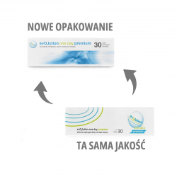 Soczewki jednodniowe evO2lution one day premium 30 szt.