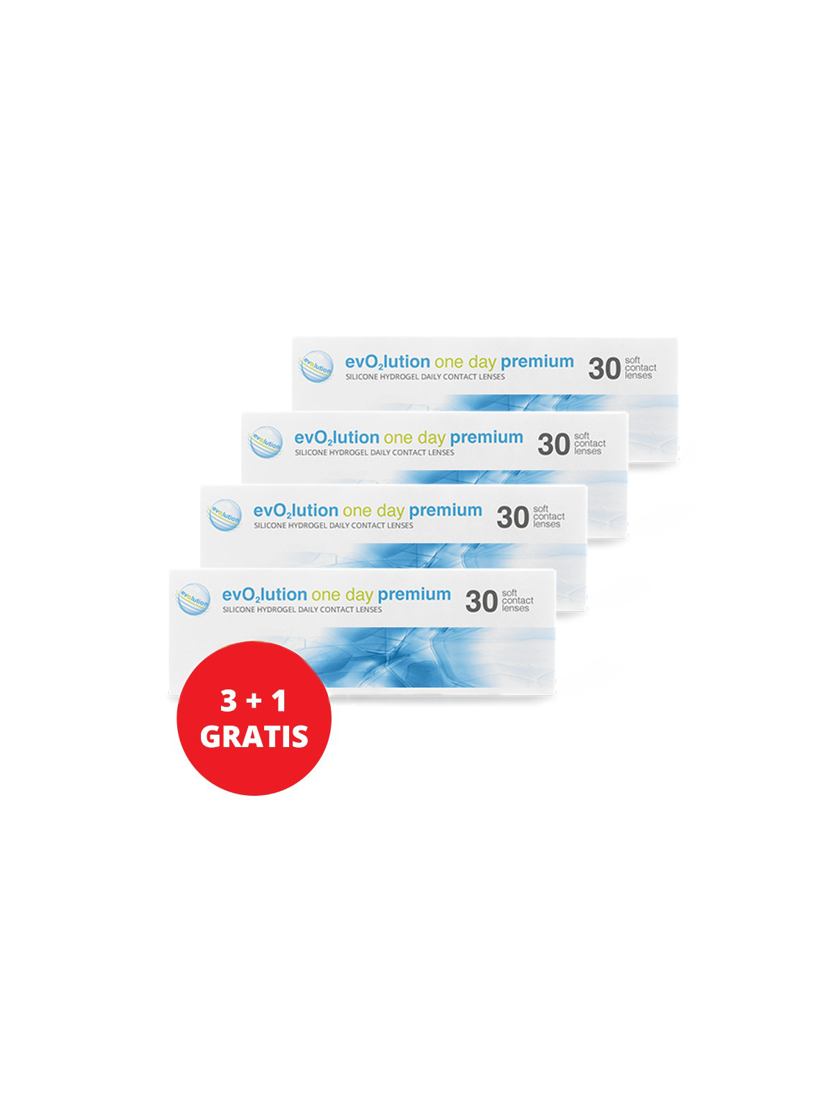 3 + 1 GRATIS - evO2lution one day premium 30 szt.