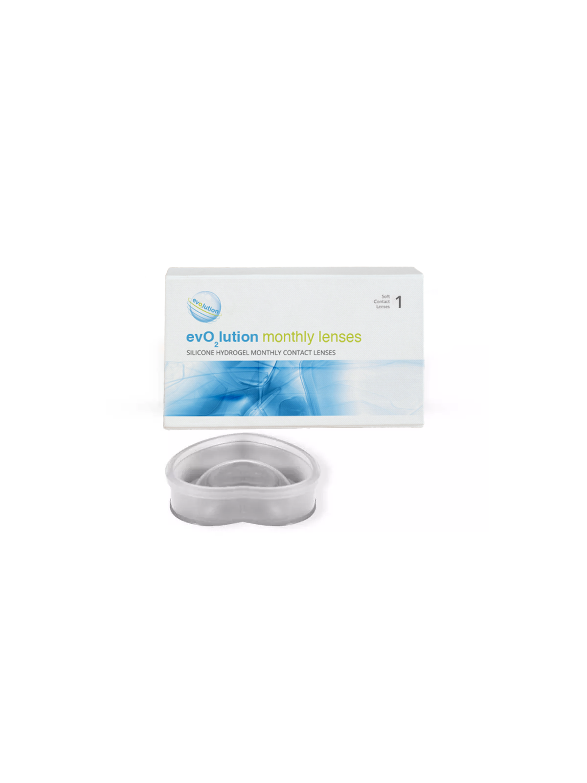 Soczewki miesięczne evO2lution monthly lenses 1 szt.