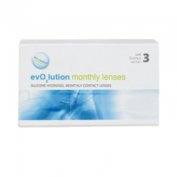 Soczewki miesięczne evO2lution monthly lenses 3 szt.