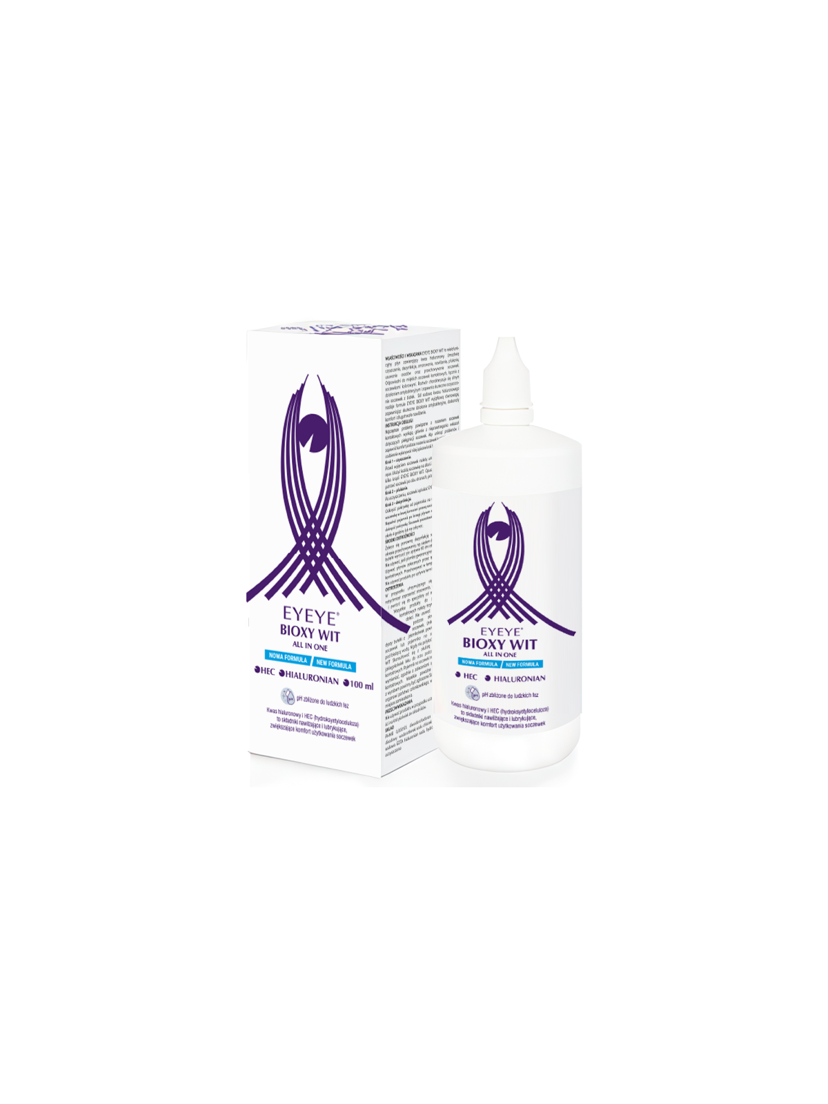 Płyn do soczewek EYEYE BIOXY WIT All in One 100 ml