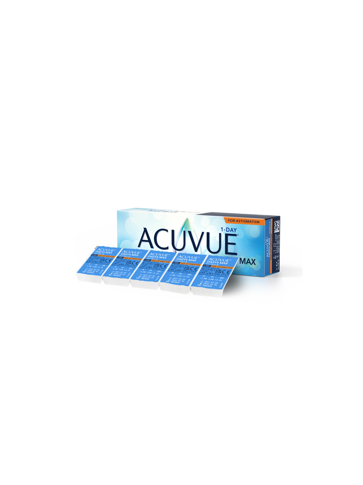 Soczewki jednodniowe ACUVUE® OASYS MAX 1-Day for ASTIGMATISM 30 szt.