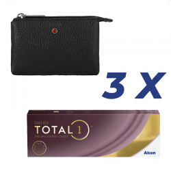 3 x Dailies Total 1 30 szt. + etui marki Batycki