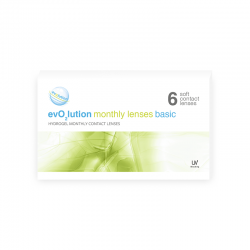 Soczewki miesięczne evo2lution monthly lenses basic 6 szt.