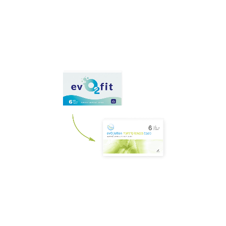 Soczewki miesięczne evo2lution monthly lenses basic 6 szt.