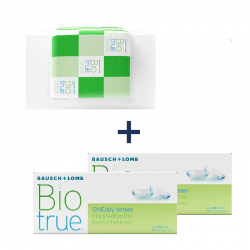 2 x BioTrue One Day 30 szt + ręcznik sportowy GRATIS