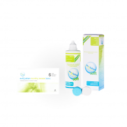 evo2lution monthly basic 6 szt. + płyn evO2lution soft 360 ml