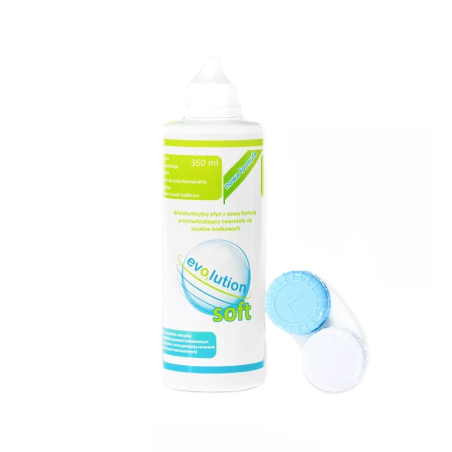 Płyn do soczewek evO2lution soft 350 ml data ważności: 31.10.2026 r.
