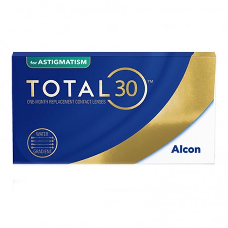 Soczewki kontaktowe toryczne miesięczne TOTAL 30 for Astigmatism 6 szt.