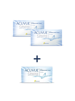 2 x ACUVUE® OASYS 12 szt. + 6 szt za 1 zł BC 8.4