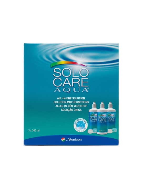 Zestaw SOLOCARE AQUA 3 x 360 ml